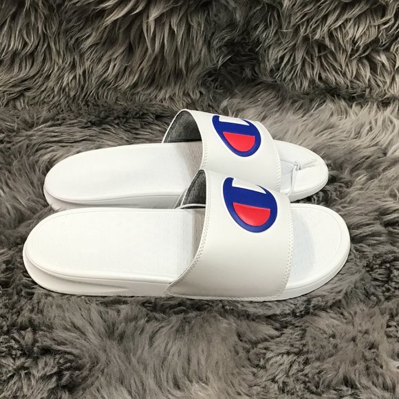 Champion | Men's | Flip Flop | White | Super Slide - Picture 4 of 6
